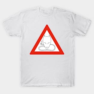 Attention, Alien Devil Ahead! T-Shirt